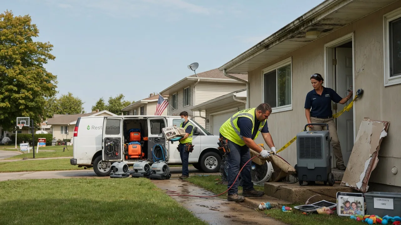 Water Damage Restoration in Harmonsburg, PA near me